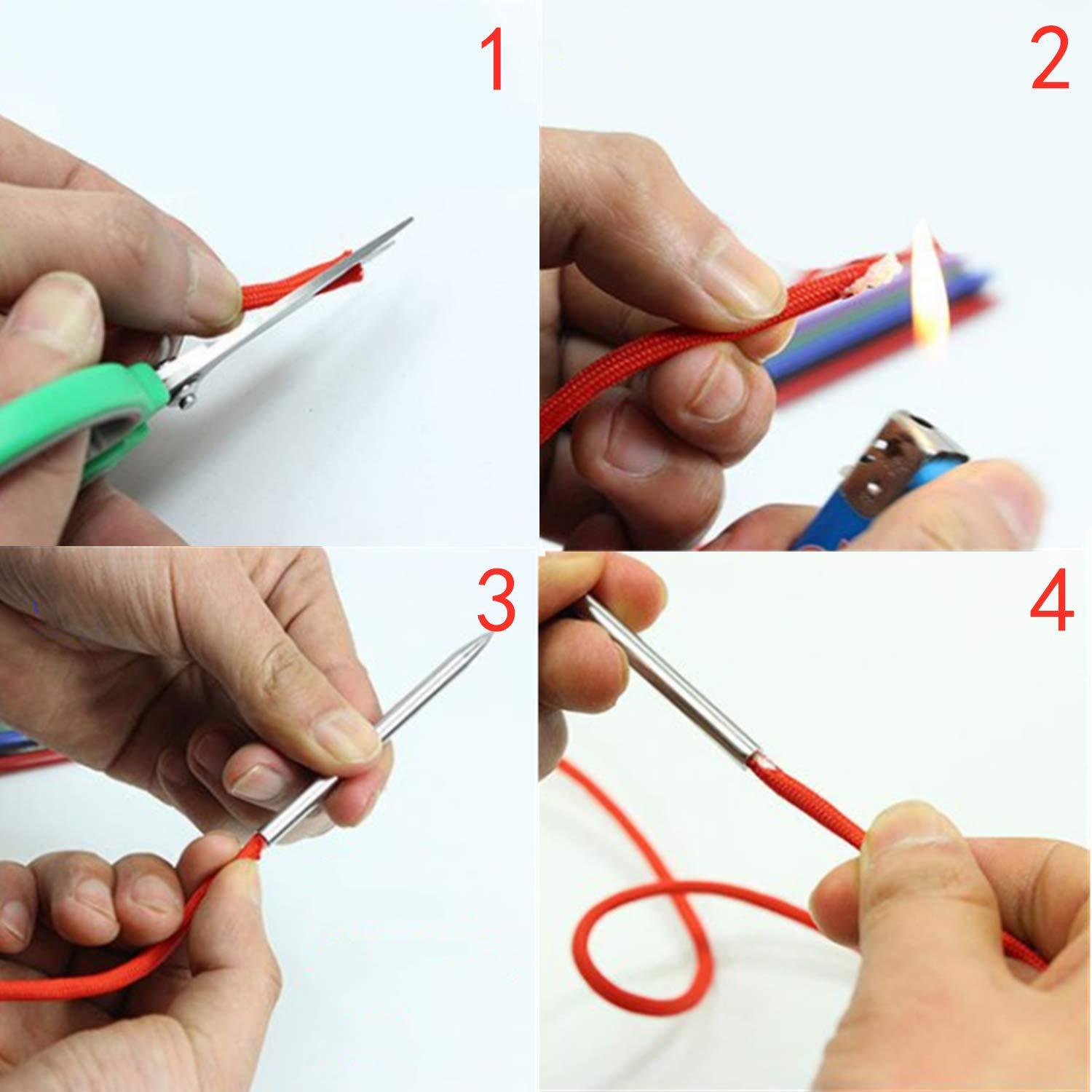 Marlin Spike Marlin Nail Parachute Cord Needle Set Bracelet DIY Weaving Tool Paracord Needle