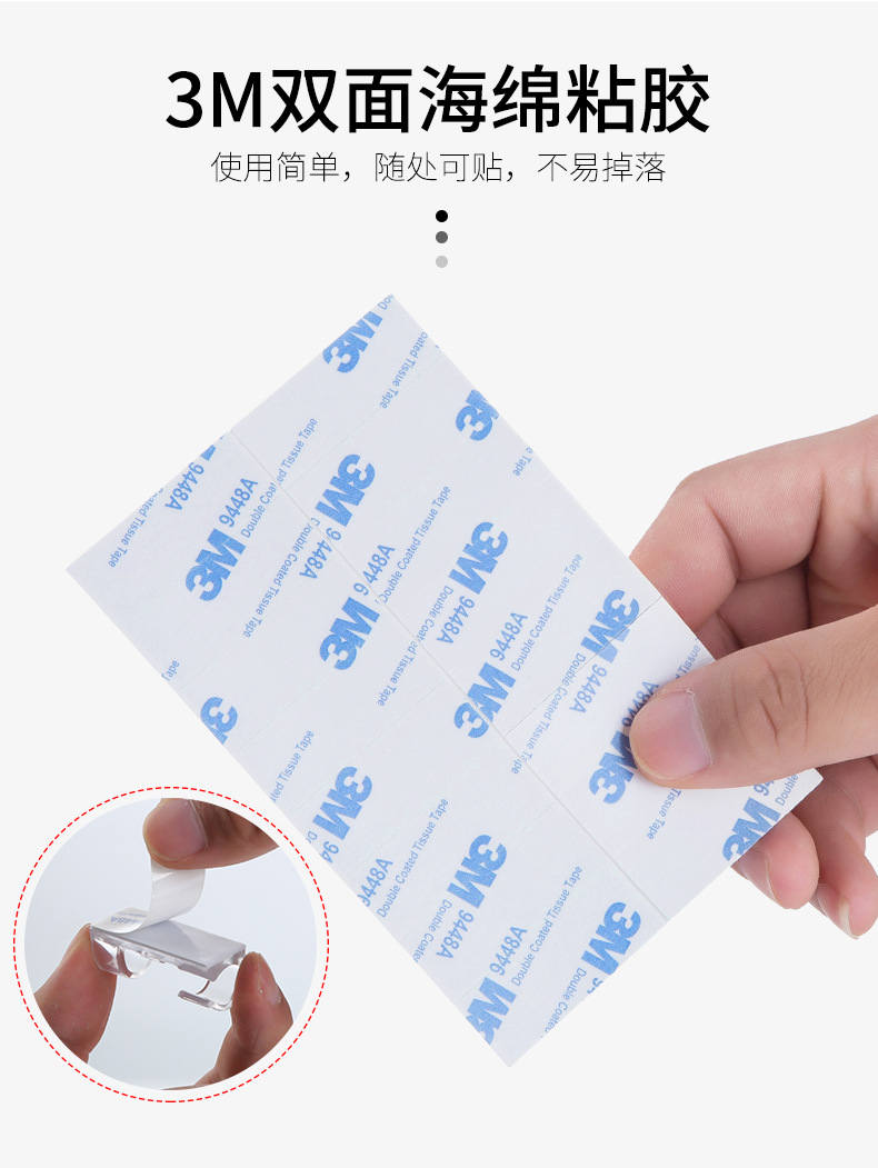 Storage Buckle Cord Manager Wall Sticker Network Cable Wire Holder Routing SelfAdhesive Buckle NailFree Windup Clamp