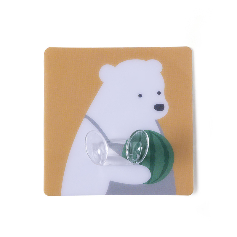 Socket Power Cord Storage Hook Plug Hook Kitchen Key Holder Wall Hanging Cartoon Strong Adhesive