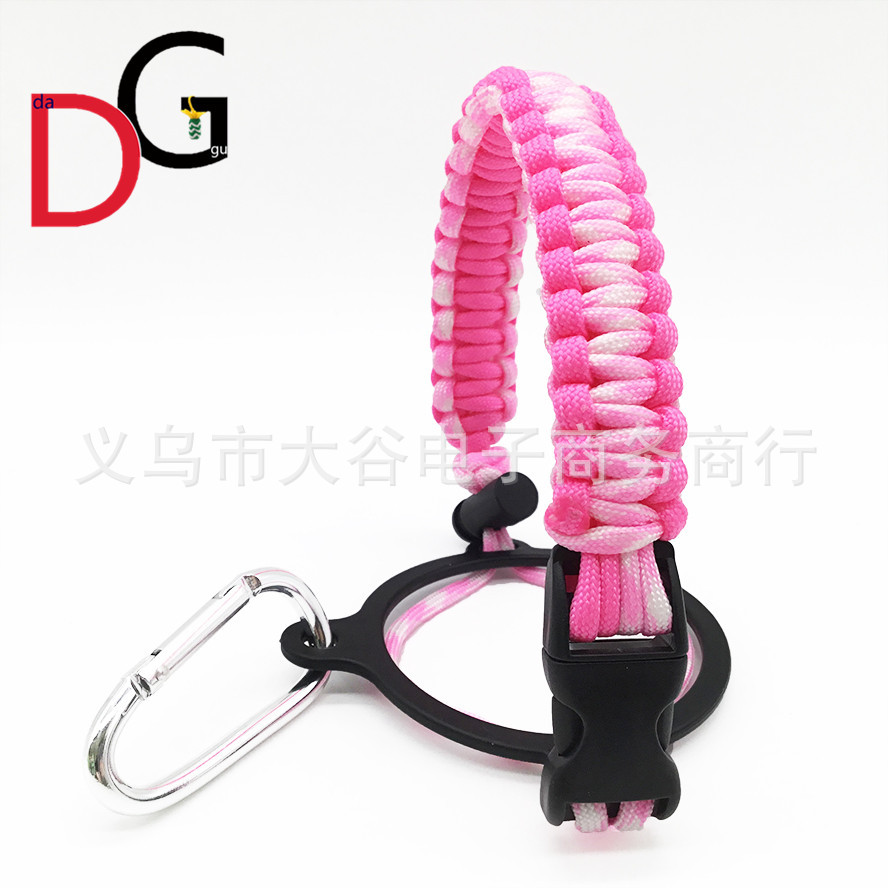 Amazon Hydro Flask Thermos Cup Parachute Cord Cup Rope Carrying Rope Water Bottle Portable Belt Rope Handle Handle