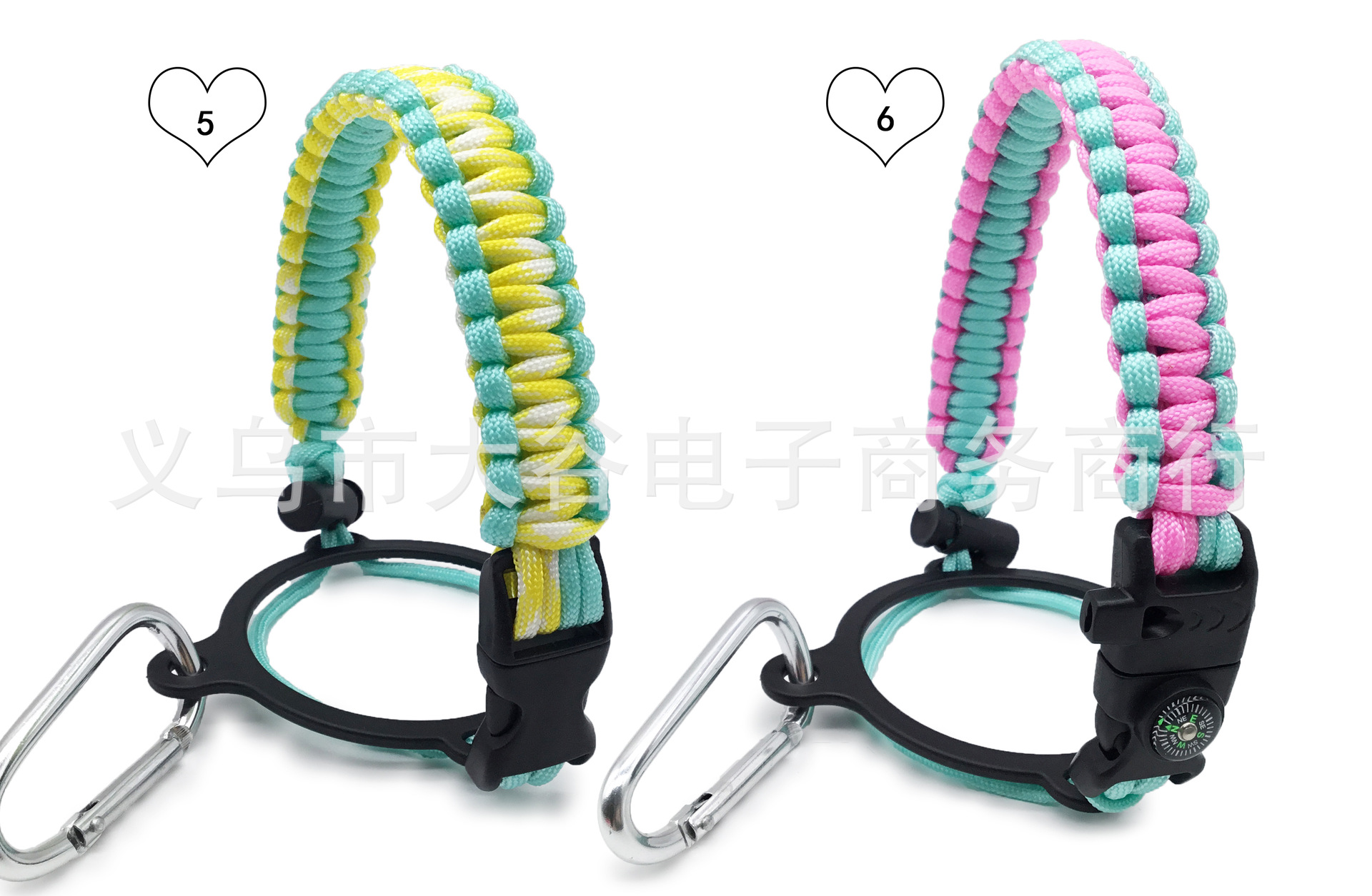 Amazon Hydro Flask Thermos Cup Parachute Cord Cup Rope Carrying Rope Water Bottle Portable Belt Rope Handle Handle