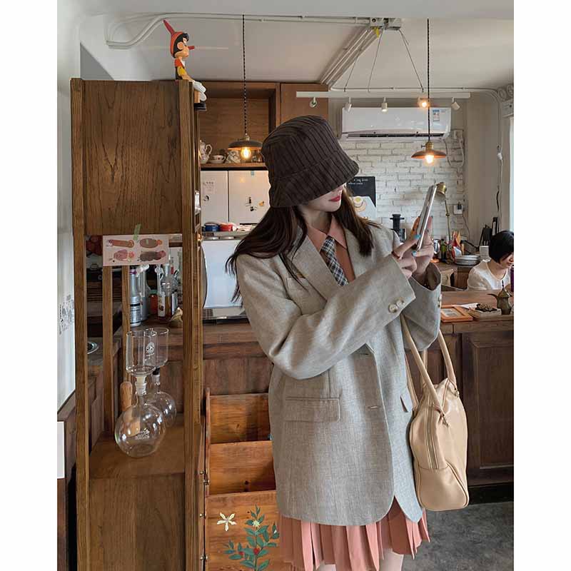 Autumn Short T-shirt long-sleeved Crop cord slimming Jacket 2020 generation hair