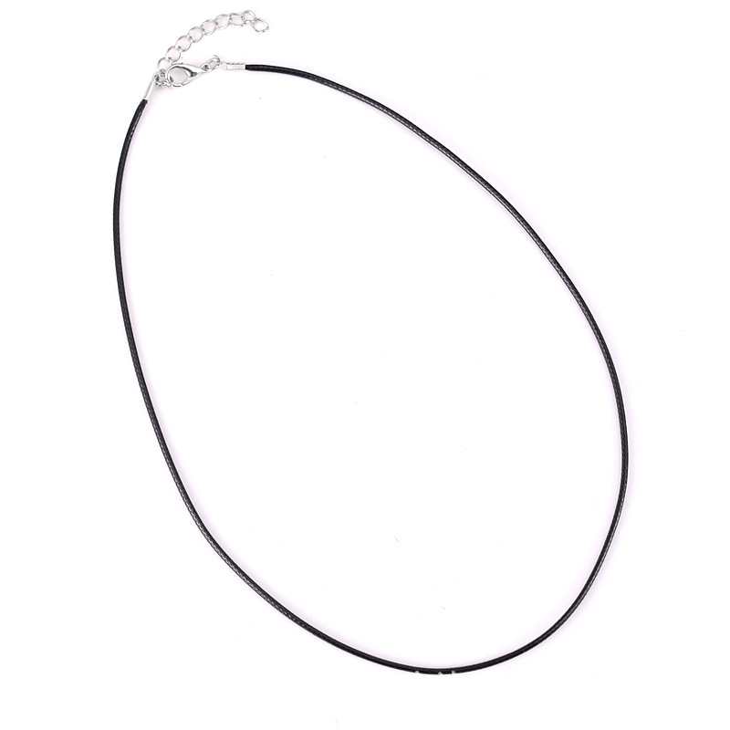 Korean Wax Cord Necklace Rope Factory Direct Sales Leather Rope Necklace Accessories Lanyard DIY Pendant Rope Wax Line Korean Wax Cord Necklace Rope Factory Direct Sales Leather Rope Necklace Accessories Lanyard DIY Pendant Rope Wax Line