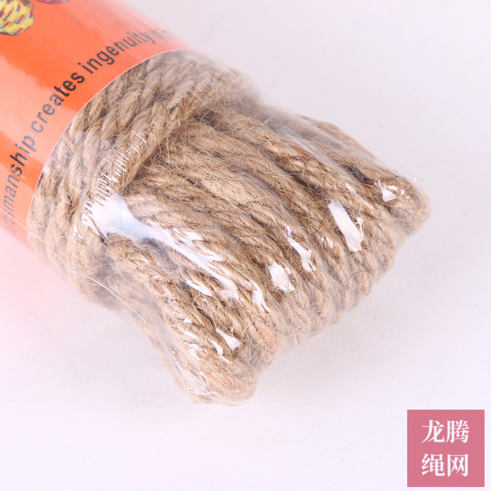 Longteng Rope Net Spot Supply Hand-Woven Binding Rope Wire Mesh Fine Thick DIY Material Preparation Retro Hemp Rope
