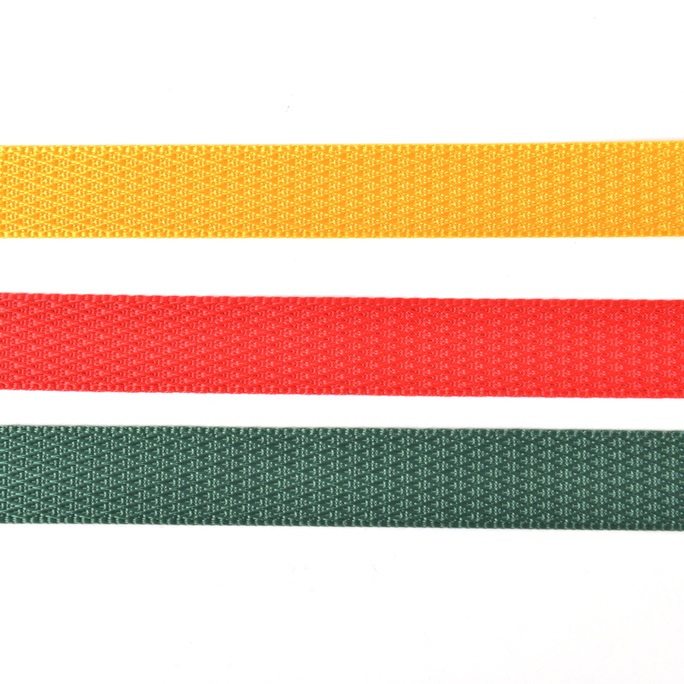0.8mm Thick Specification Imitation Nylon Material Monochrome Diamond Mesh Tape Color Variety Factory Direct Sales