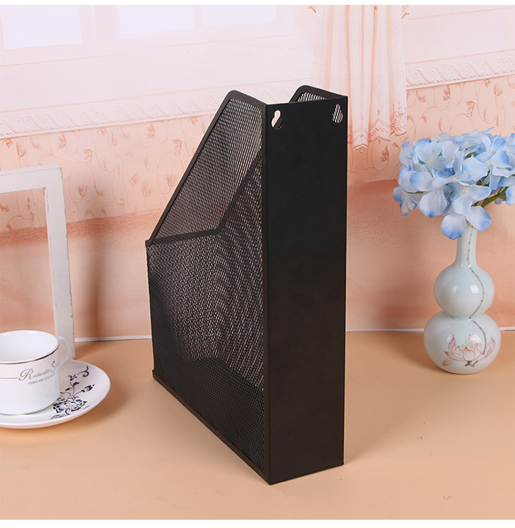 Factory Supply Iron Mesh Desktop Document Storage Storage Management Rack Creative File Material Organizing Shelves Factory Supply Iron Mesh Desktop Document Storage Storage Management Rack Creative File Material Organizing Shelves