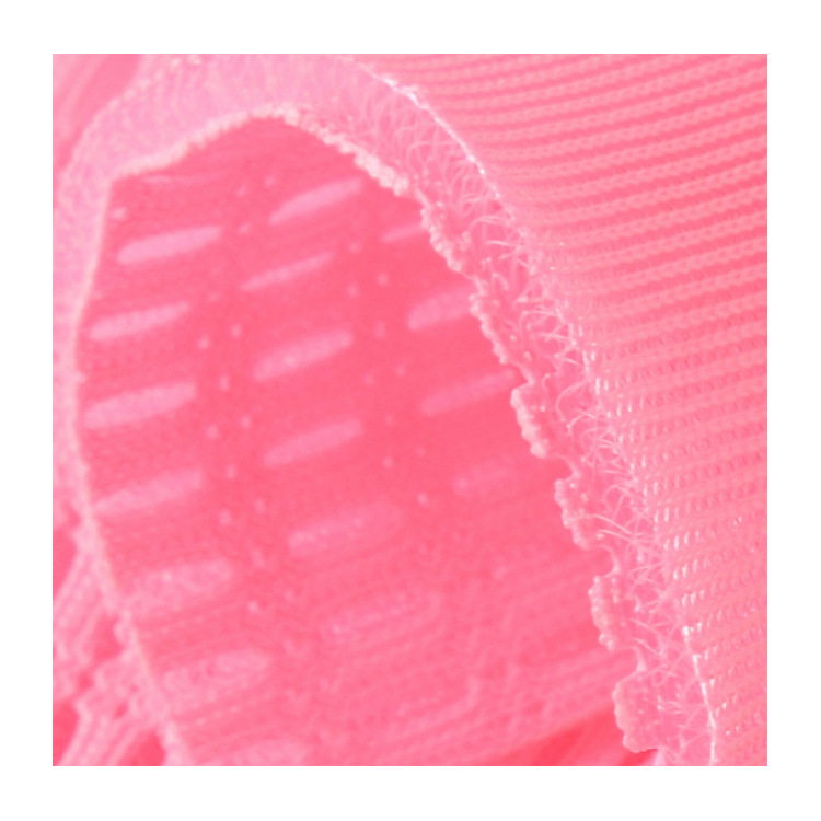 Special Sandwich Mesh Cloth Solid Color Mesh Air Layer Breathable Fabric All Polyester Shoe Material Chair Fabric