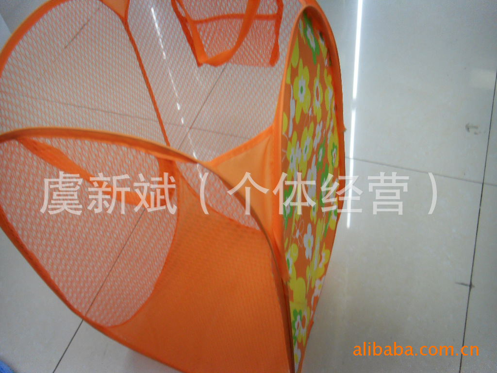 Yiwu manufacturers supply polyester mesh material laundry basket simple style storage basket fashion high-end dish cover Yiwu manufacturers supply polyester mesh material laundry basket simple style storage basket fashion high-end dish cover