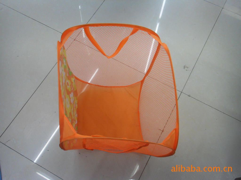 Yiwu manufacturers supply polyester mesh material laundry basket simple style storage basket fashion high-end dish cover Yiwu manufacturers supply polyester mesh material laundry basket simple style storage basket fashion high-end dish cover