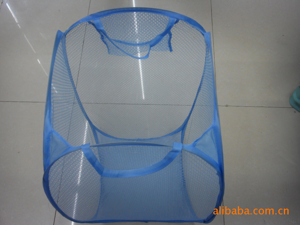 Yiwu manufacturers supply polyester mesh material laundry basket simple style storage basket fashion high-end dish cover Yiwu manufacturers supply polyester mesh material laundry basket simple style storage basket fashion high-end dish cover
