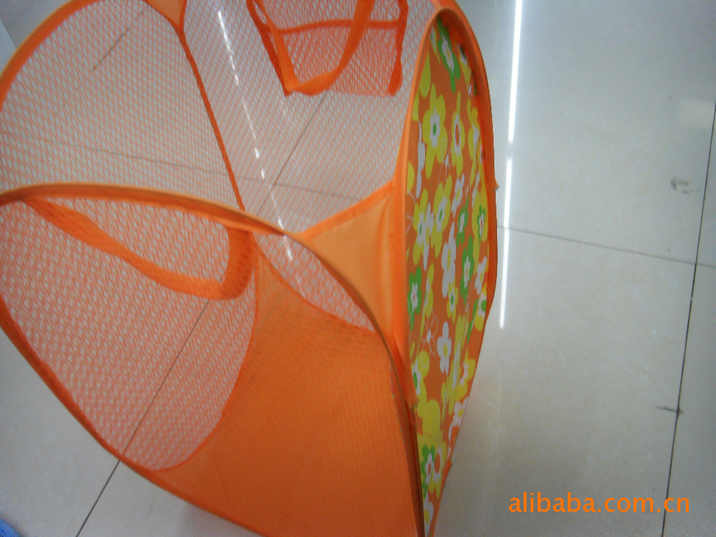 Yiwu manufacturers supply polyester mesh material laundry basket simple style storage basket fashion high-end dish cover Yiwu manufacturers supply polyester mesh material laundry basket simple style storage basket fashion high-end dish cover