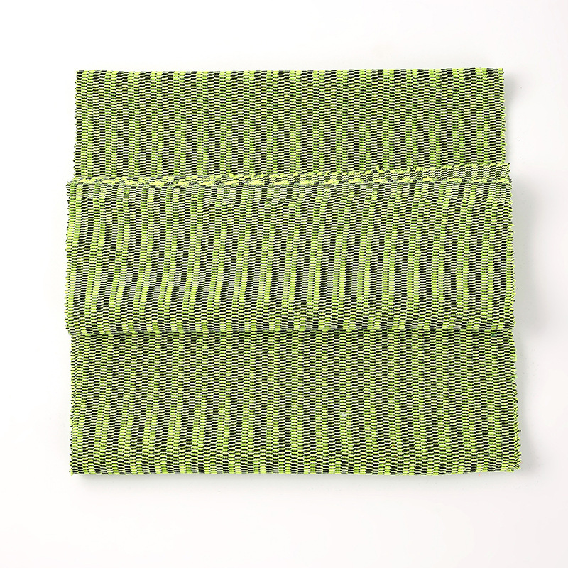 Factory Direct Sales Polyester Knitted Jacquard Cloth 3D Flyknit Mesh Shoes Surface Woven Sports Shoes Material Fabric Wholesale