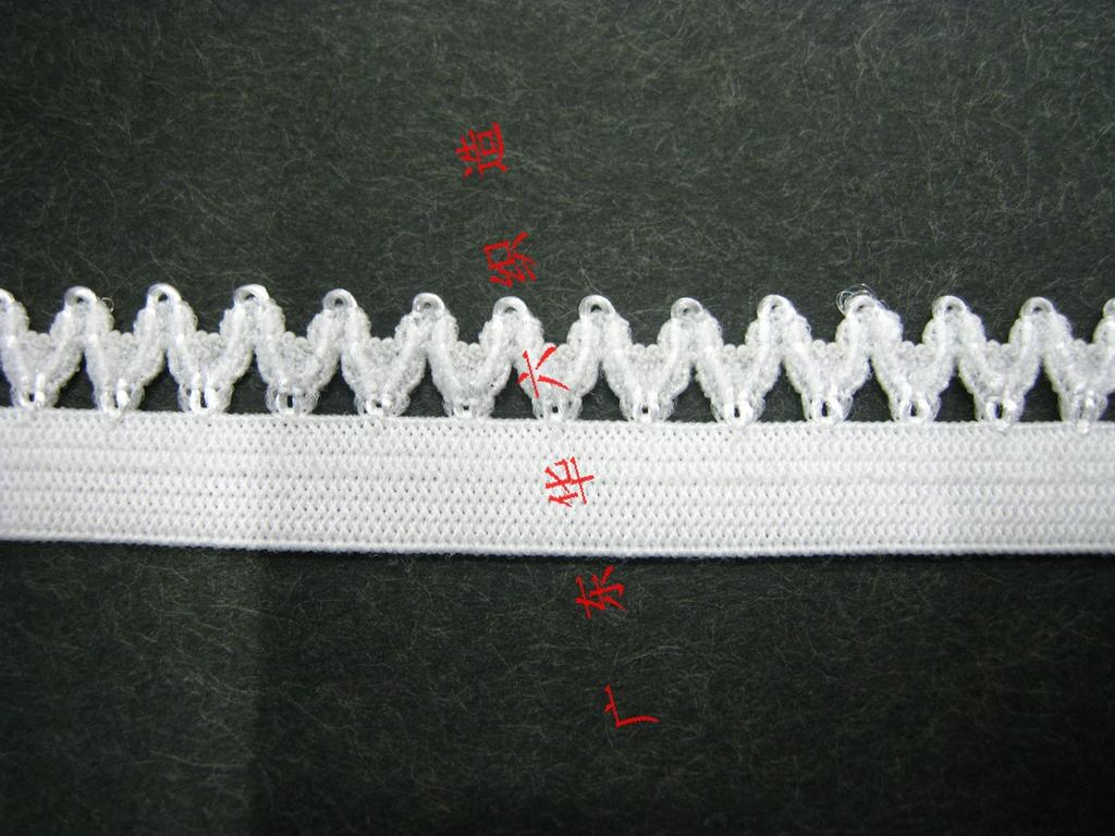  nylon Elastic webbing lace v-belt panties lace socks factory direct
