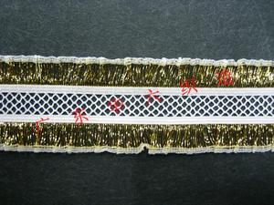 Factory direct nylon gold silver double nylon polyester fungus mesh webbing elastic elastic