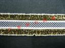 Factory direct nylon gold silver double nylon polyester fungus mesh webbing elastic elastic