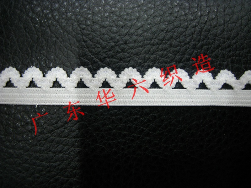 Factory direct wholesale wave tooth belt webbing nylon nylon lace
