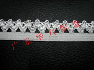 Factory direct wholesale nylon large tooth Crown side webbing lace
