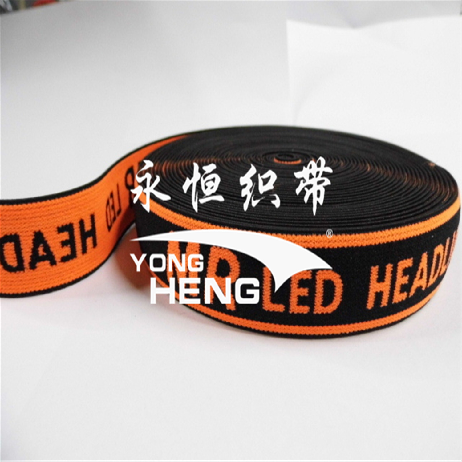 【 eternal webbing 】 manufacturers supply color edge machine tooth edge nylon elastic belt nylon hook webbing