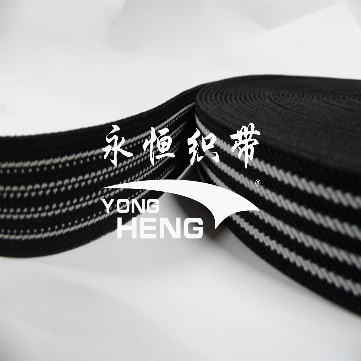 【 eternal webbing 】 manufacturers supply color edge machine tooth edge nylon elastic belt nylon hook webbing