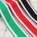 Manufacturers sell 4CM spot fashion leopard print imitation nylon high elastic webbing pants side band hair decoration DIY handmade materials