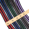 Manufacturers sell 4CM spot fashion leopard print imitation nylon high elastic webbing pants side band hair decoration DIY handmade materials