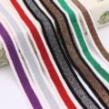 Manufacturers sell 4CM spot fashion leopard print imitation nylon high elastic webbing pants side band hair decoration DIY handmade materials