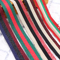 Manufacturers sell 4CM spot fashion leopard print imitation nylon high elastic webbing pants side band hair decoration DIY handmade materials