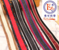 Manufacturers sell 4CM spot fashion leopard print imitation nylon high elastic webbing pants side band hair decoration DIY handmade materials