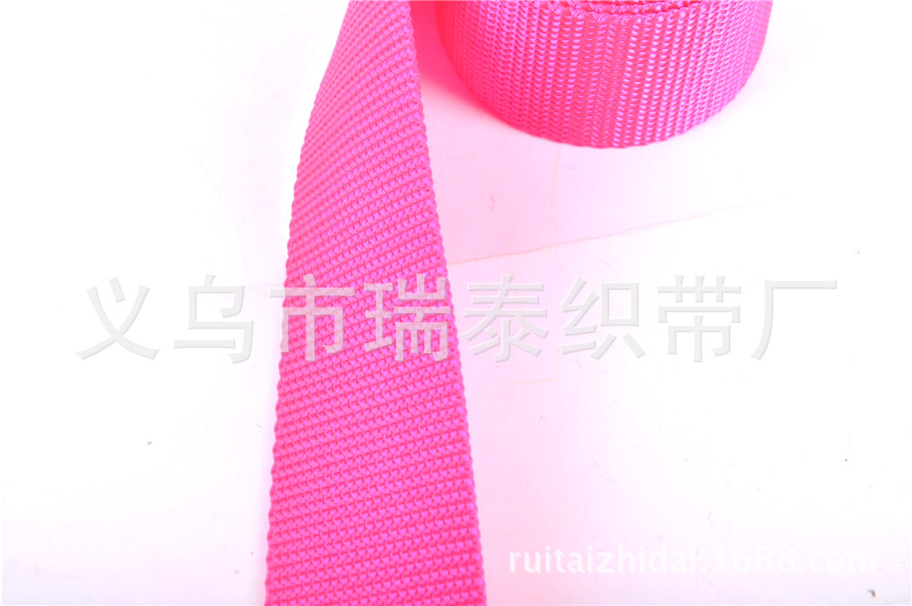 Factory direct supply PP webbing polypropylene webbing with polyester webbing with nylon Ribbon