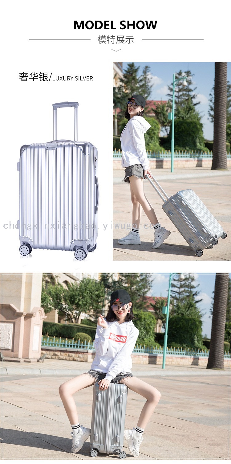 Luggage Trolley Case Universal Wheel Internet Celebrity Suitcase Student Female Male Suitcase with Combination Lock Luggage Trolley Case Universal Wheel Internet Celebrity Suitcase Student Female Male Suitcase with Combination Lock