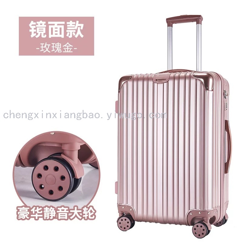 Luggage Trolley Case Universal Wheel Internet Celebrity Suitcase Student Female Male Suitcase with Combination Lock Luggage Trolley Case Universal Wheel Internet Celebrity Suitcase Student Female Male Suitcase with Combination Lock