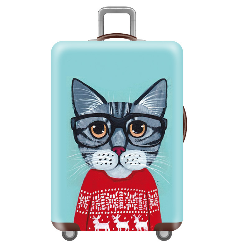 Suitcase Cover Luggage Trolley Case Protective Cover Dust Cover Elastic 2024262830Inch Thickening and WearResistant Suitcase Cover Luggage Trolley Case Protective Cover Dust Cover Elastic 2024262830Inch Thickening and WearResistant