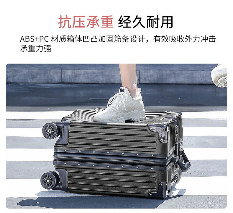 Women's Small Mini Lightweight Boarding Trolley Case 20-Inch Password Travel Suitcase Small 18 Custom Logo