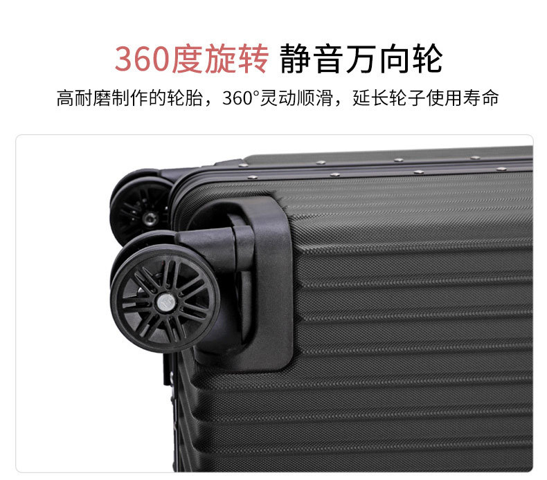 Women's Small Mini Lightweight Boarding Trolley Case 20-Inch Password Travel Suitcase Small 18 Custom Logo