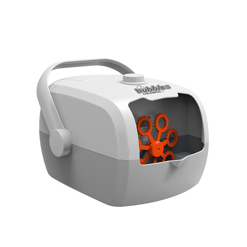 New Arrival Suitcase Automatic Bubble Machine Wedding Stage OneClick Bubble with Charging Children&#039;s Bubble Toys