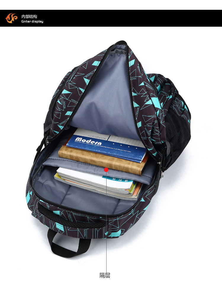 Fish Primary School Trolley Bag 4569 Grade Girl's and Boy's DrawBar Suitcase ThreeWheel Climbing Children's Schoolbag
