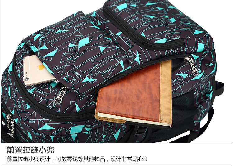 Fish Primary School Trolley Bag 4569 Grade Girl's and Boy's DrawBar Suitcase ThreeWheel Climbing Children's Schoolbag