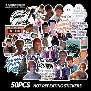 100 New Volleyball Junior Day Cartoon Graffiti Stickers Suitcase Luggage Guitar Automotive Decorative Paste Waterproof