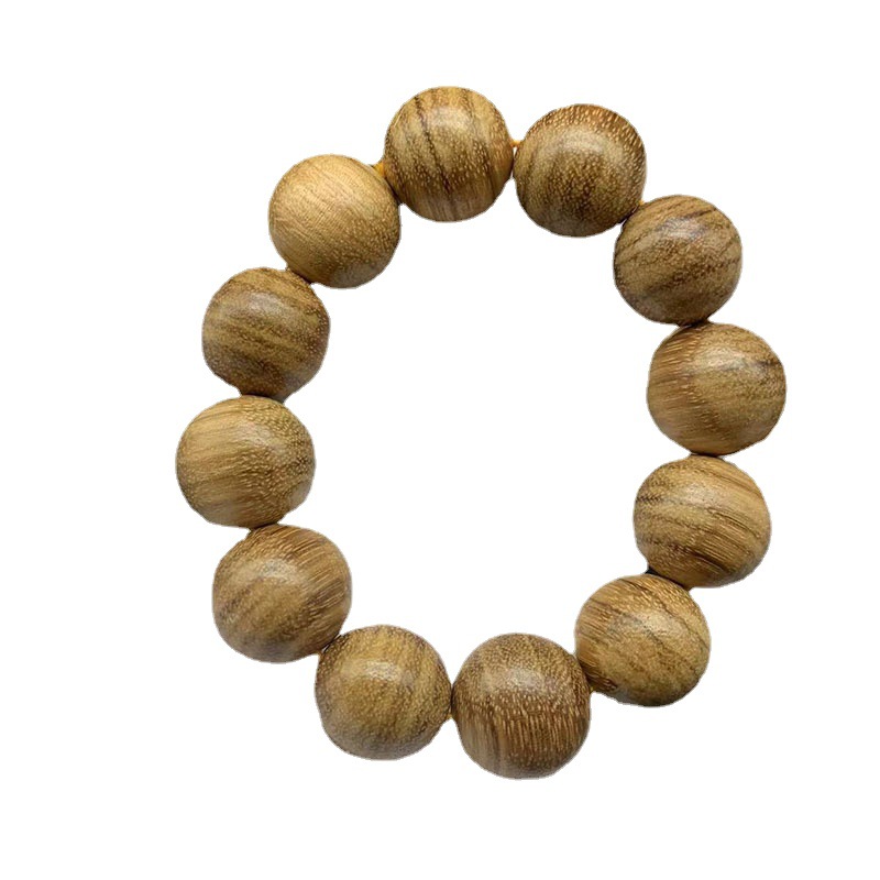 Vietnam Agarwood Bracelet Milk Fragrance Wood Men&#039;s and Women&#039;s Same Buddha Beads Bracelet Milk Fragrance Eaglewood Bracelet Stall Running Rivers and Lakes