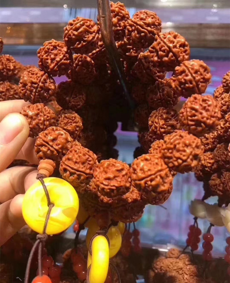 10 Yuan Model Bracelet Rudraksha Buddha Beads Bracelet Ornament Factory Direct Sales