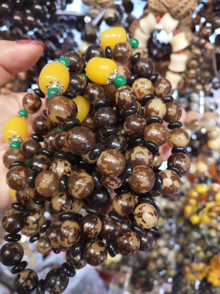 10 Yuan Model Bracelet Rudraksha Buddha Beads Bracelet Ornament Factory Direct Sales