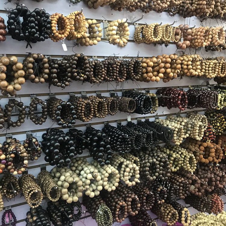 Bracelet Buddha Beads Running Rivers and Lakes Exhibition Stall Hot Sale Ten Yuan Model Rudraksha Bracelet Tourism Hot Sale at Scenic Spot