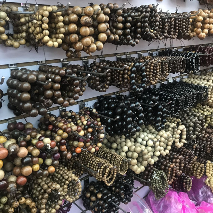 Bracelet Buddha Beads Running Rivers and Lakes Exhibition Stall Hot Sale Ten Yuan Model Rudraksha Bracelet Tourism Hot Sale at Scenic Spot
