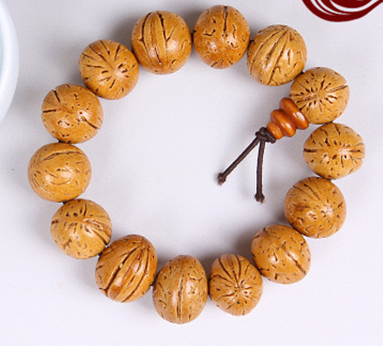Bracelet Buddha Beads Running Rivers and Lakes Exhibition Stall Hot Sale Ten Yuan Model Rudraksha Bracelet Tourism Hot Sale at Scenic Spot
