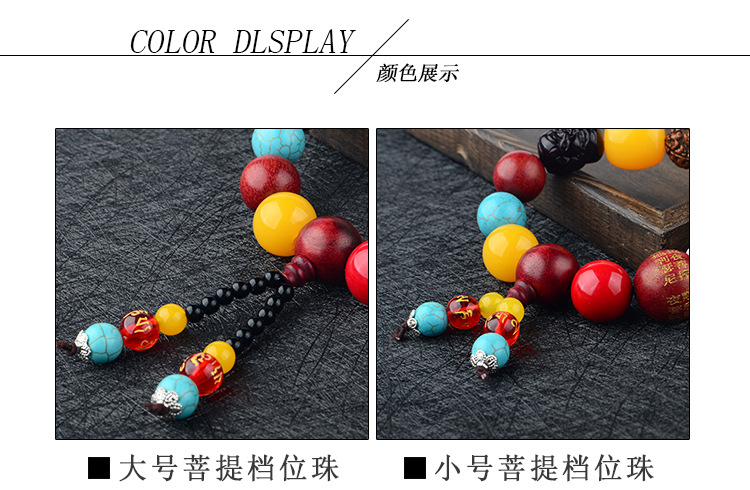Automobile Hanging Ornament Bodhi Seed Be Safe Charm Gear Buddha Beads Car Hanging Decorations Car Interior Decoration Bracelet Jewelry