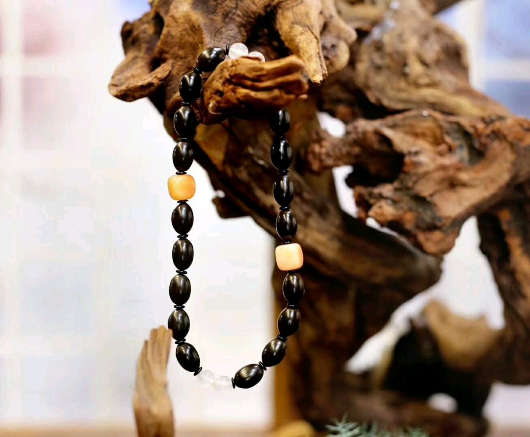 Non-Heritage Culture Zhengxin Lotus Seed Beads String Bracelet Crafts Pendant Buddha Beads Buddha Statue Educational Supplies Gift Temple Knot
