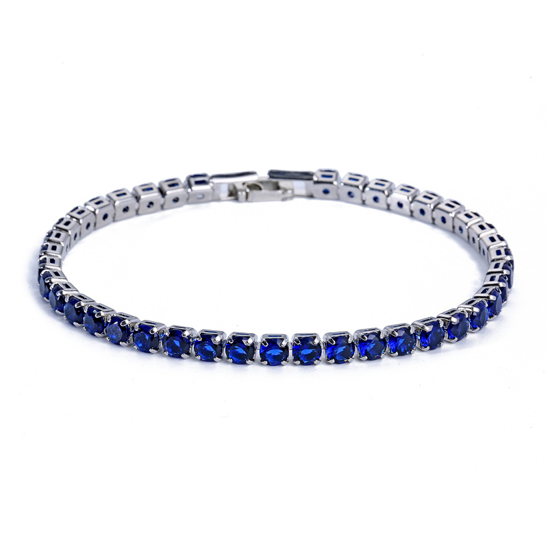 European and American Men&#039;s Hip Hop Bracelet Wholesale Cross-Border Sold Jewelry Amazon EBay Hot Sale Micro Inlaid Zircon Bracelet for Women