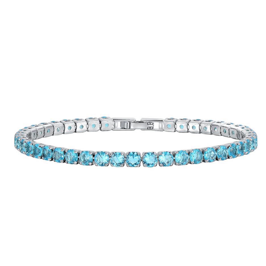 European and American Men's Hip Hop Bracelet Wholesale Cross-Border Sold Jewelry Amazon EBay Hot Sale Micro Inlaid Zircon Bracelet for Women