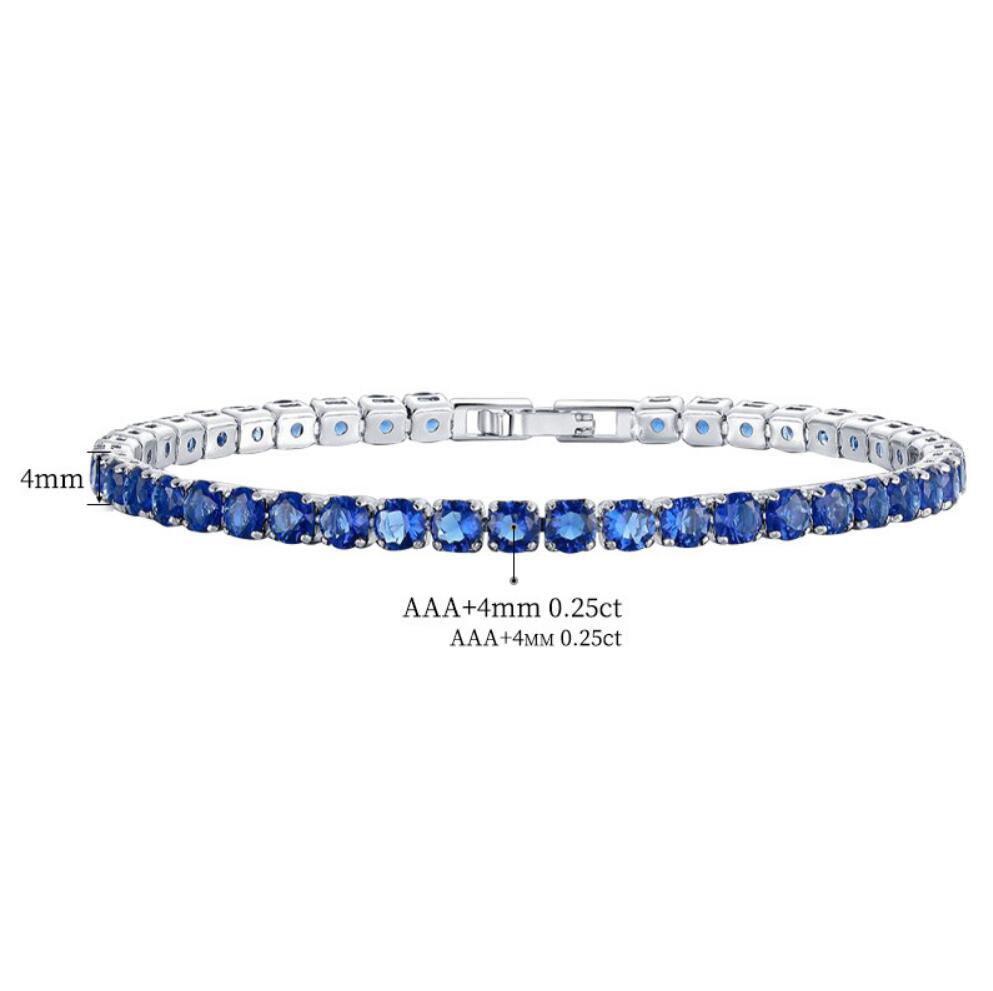 European and American Men's Hip Hop Bracelet Wholesale Cross-Border Sold Jewelry Amazon EBay Hot Sale Micro Inlaid Zircon Bracelet for Women