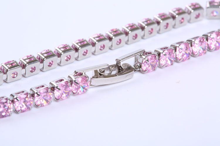 European and American Men's Hip Hop Bracelet Wholesale Cross-Border Sold Jewelry Amazon EBay Hot Sale Micro Inlaid Zircon Bracelet for Women